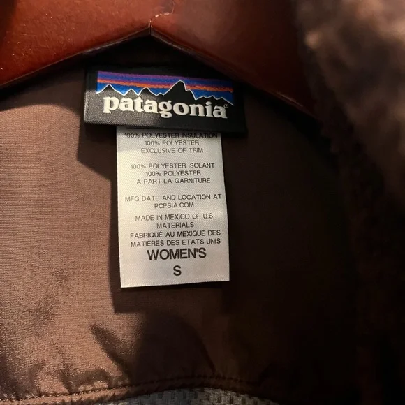 Patagonia brown fleece vest size S - Picture 3 of 3